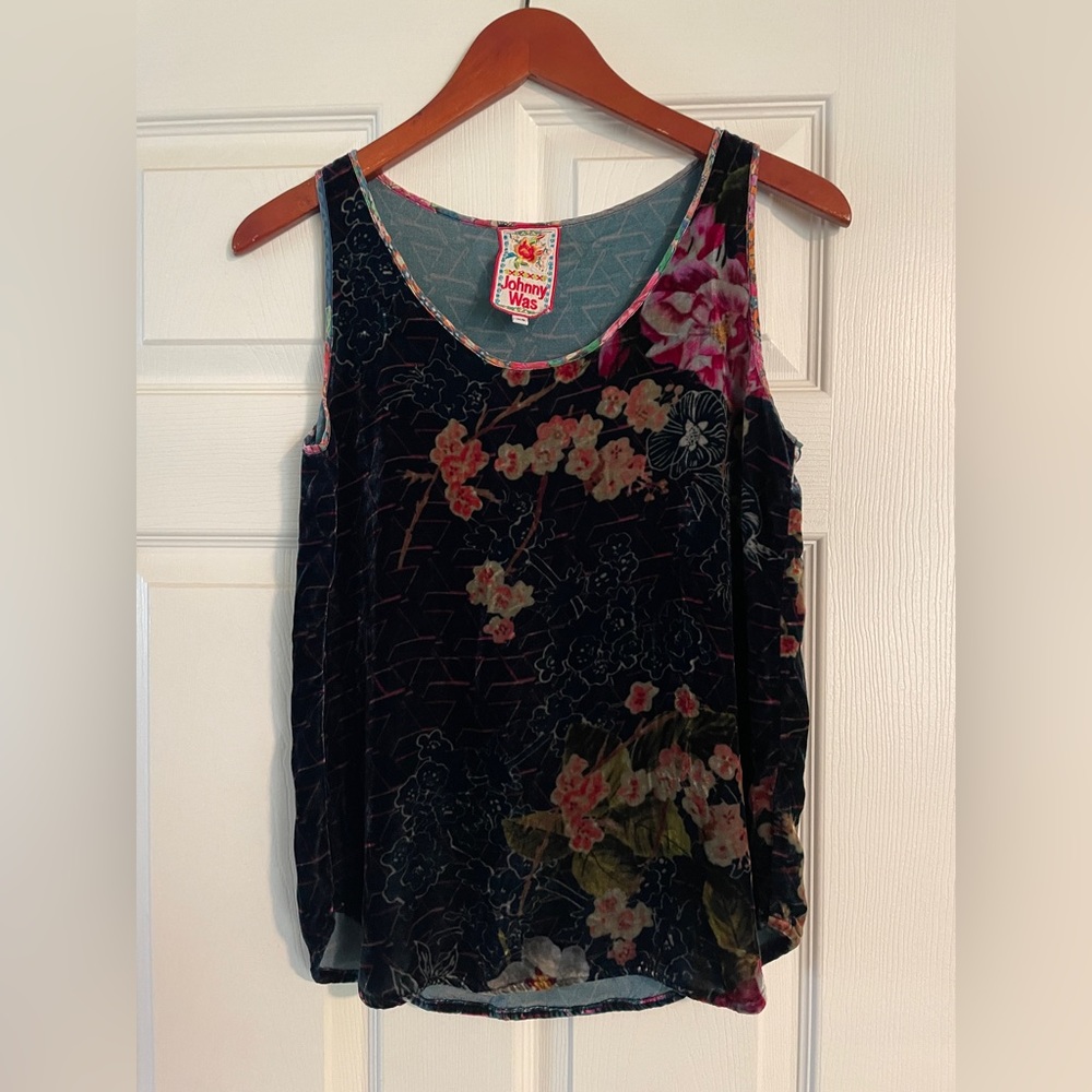 Johnny Was Velvet Tank - XS